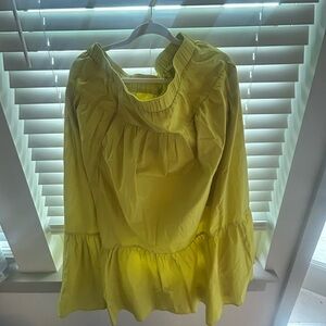 Abercrombie & Fitch Yellow Blouse